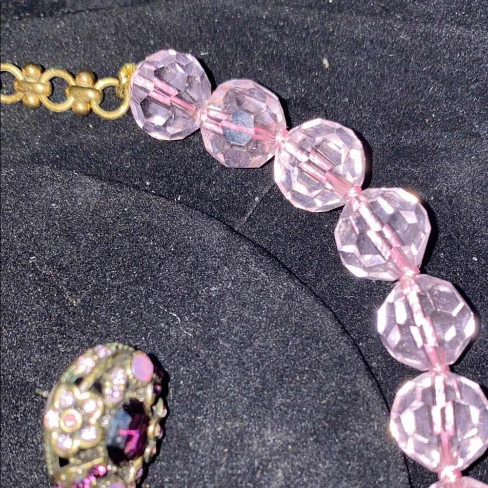 Heidi Daus "Spring Bling" Necklace and Earrings - Picture 5 of 7